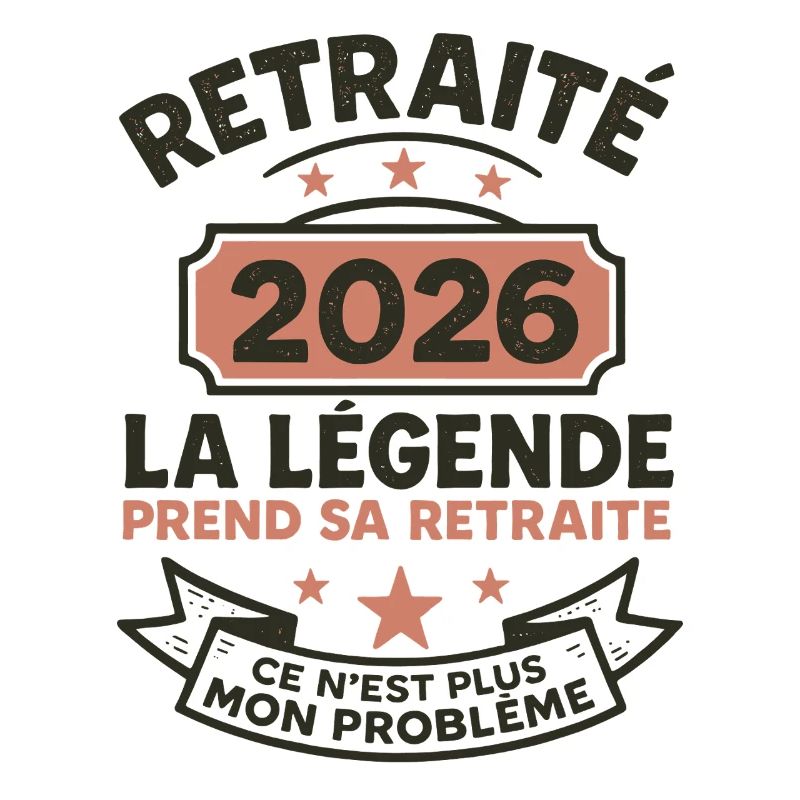 Retired 2026 It's not my problem anymore humor