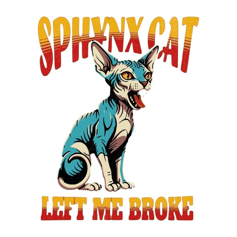 Sphynx Cat Drôle