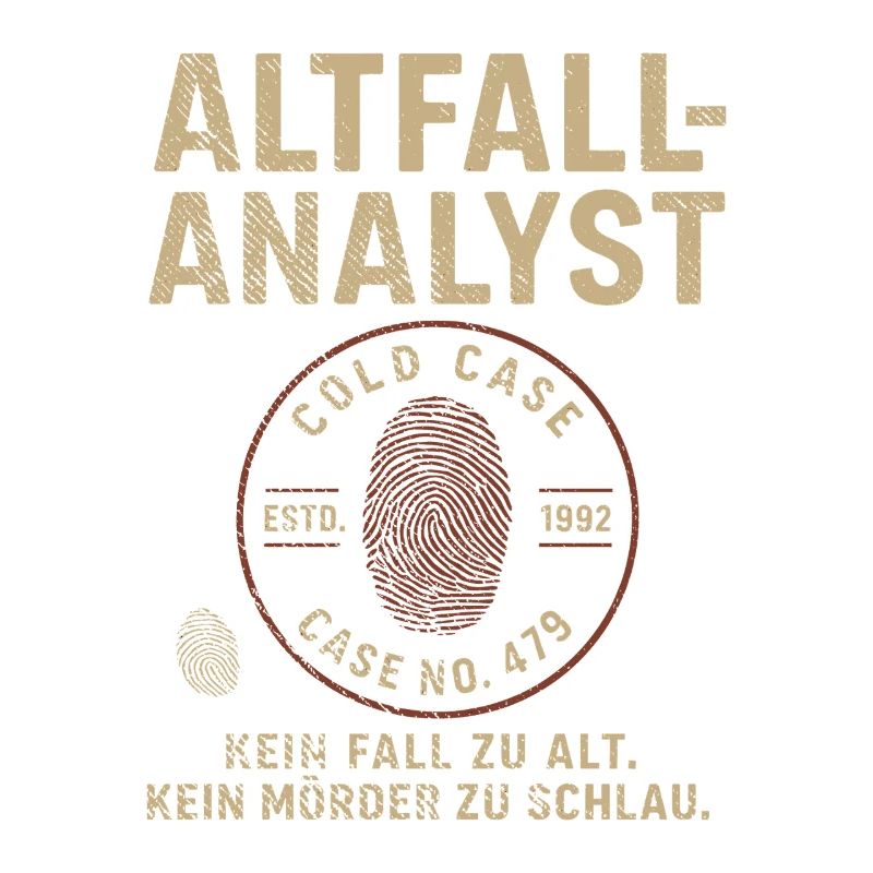 Altfall-Analyst – Cold Case Shirt