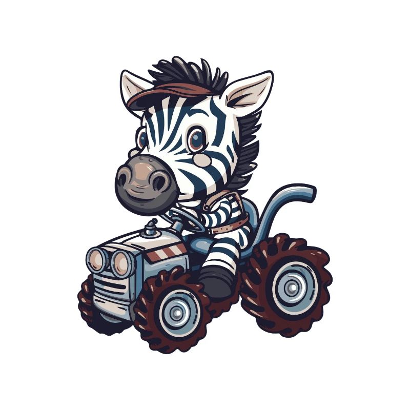 Zebra Traktor Farmer