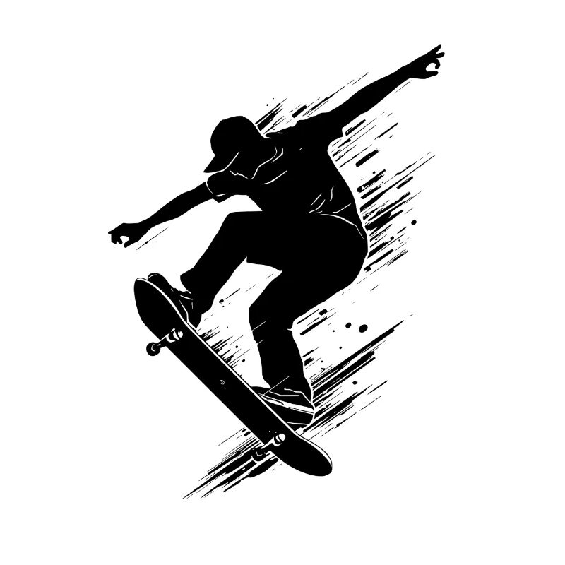 Skateboard Artwork Skateboarding