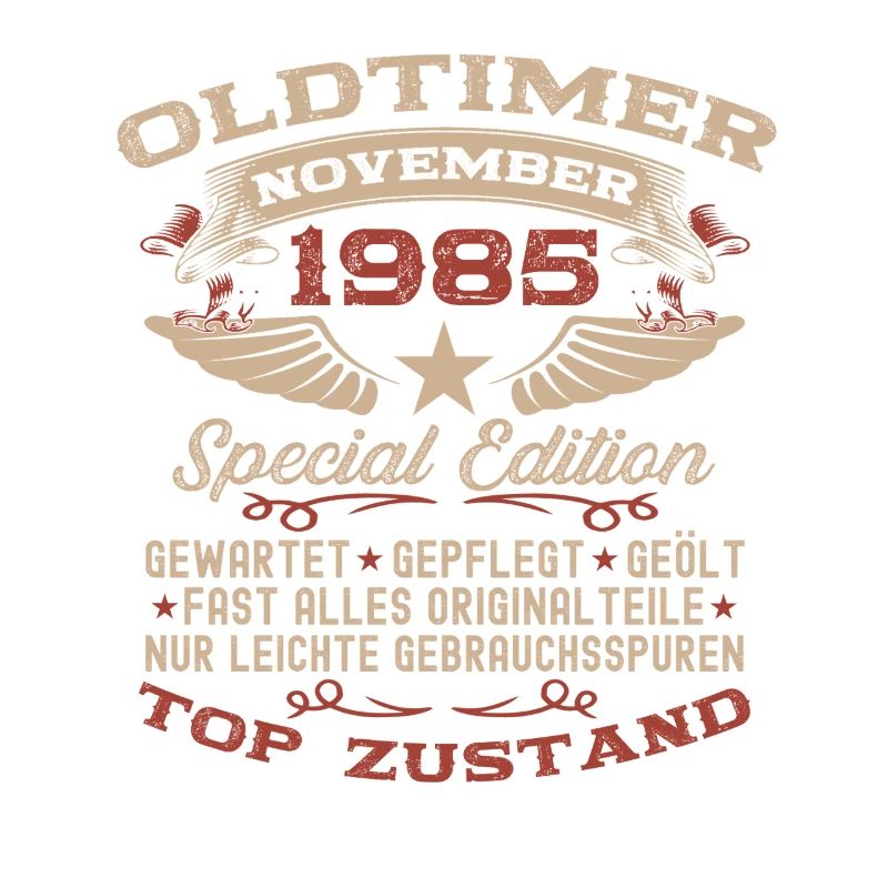 40. Geburtstag Geschenk Oldtimer November 1985