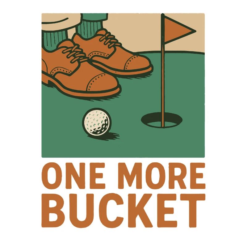 Lustiger Golf Noch ein Eimer Golf Liebhaber Golfer