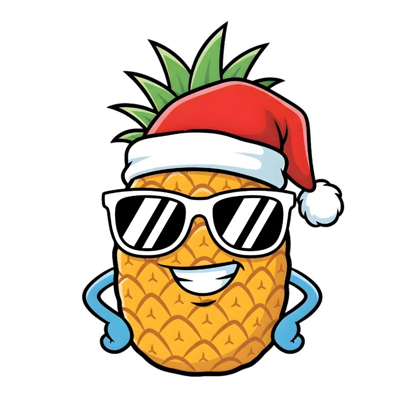 Art de l’ananas de Noël