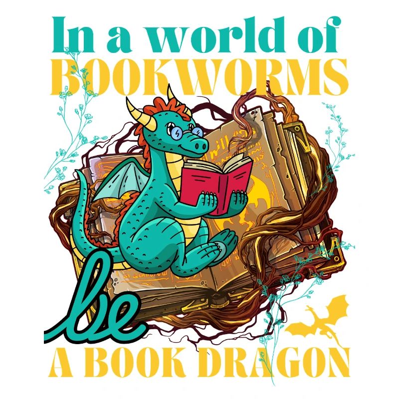 In einer Welt voller Bücherwarms sei ein Drache
