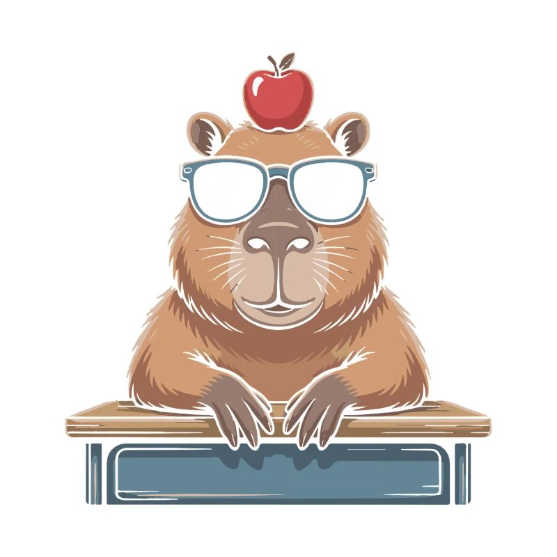 cute capybara
