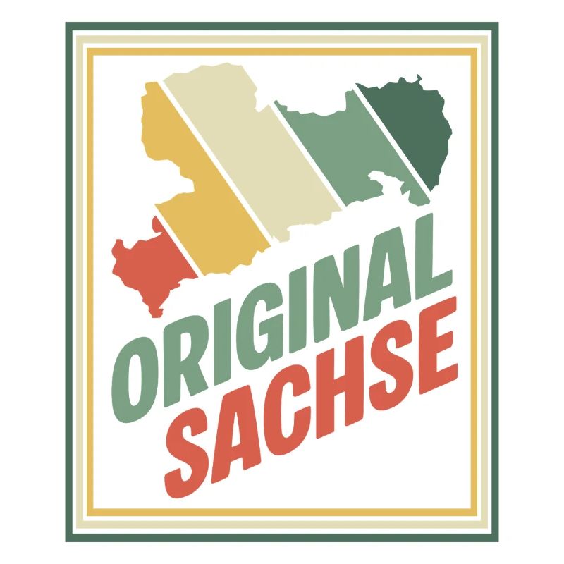 Original Saxony Retro Emblem