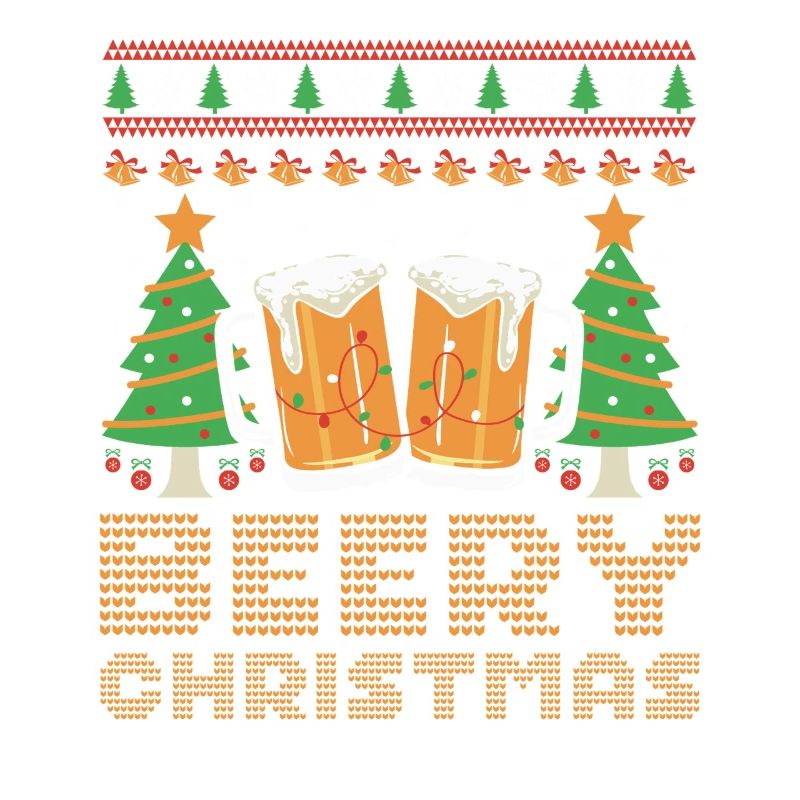 Beery Christmas Pull Moche Noël Bière Joyeux Noël