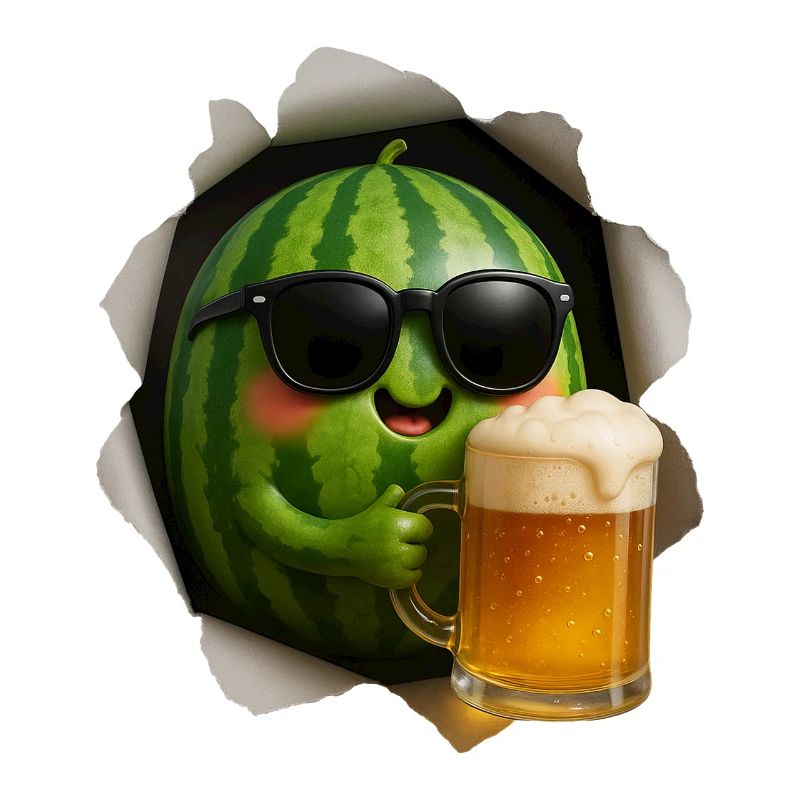 Wassermelone Bier