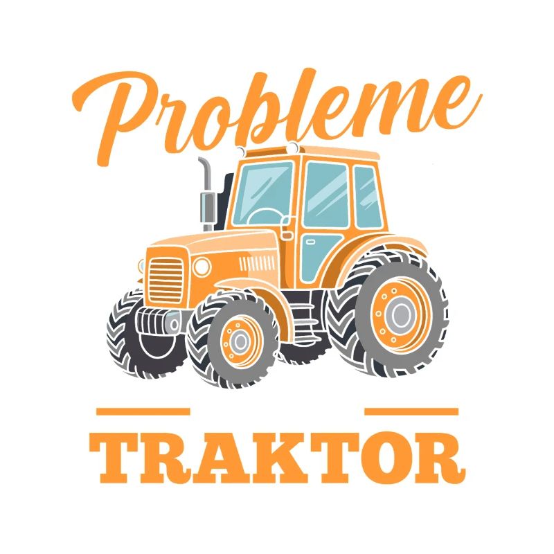 Trecker Landwirt Bauer Traktorfahrer Traktor