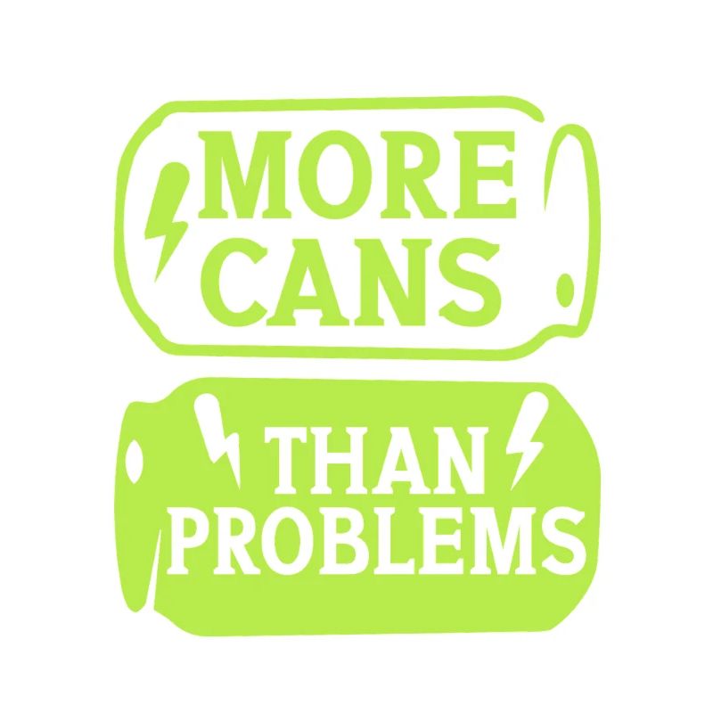 Energy Drink More Cans Than Problems