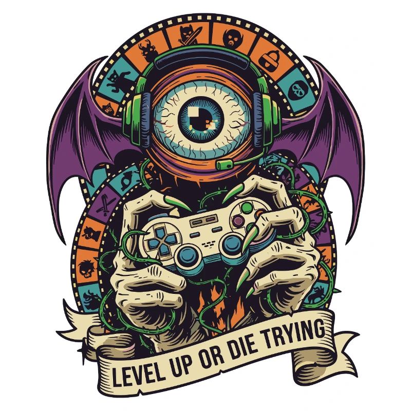 Level Up Eye Monster Controller