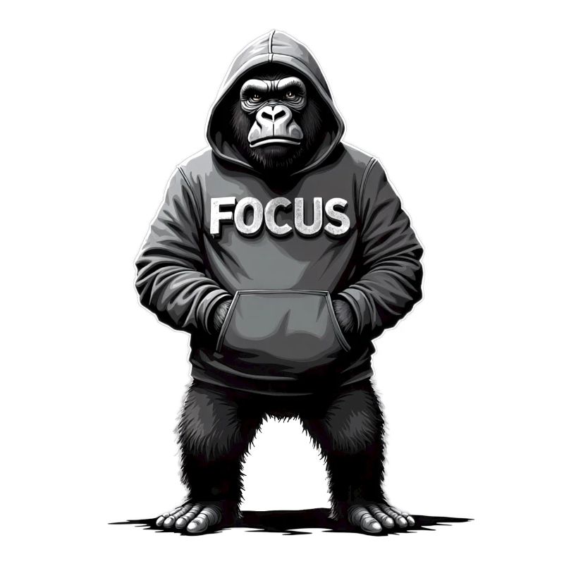 Gorilla Focus Strength Motivation Training