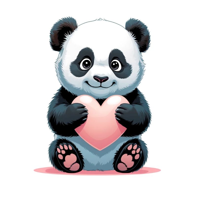 Panda Heart Tablet
