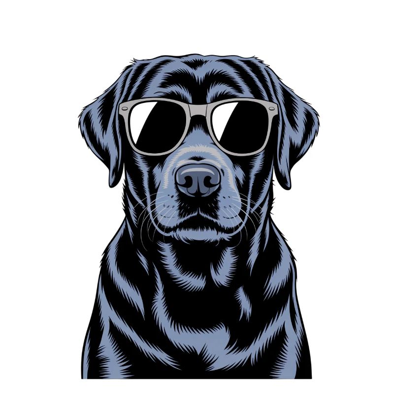 Schwarzer Labrador 