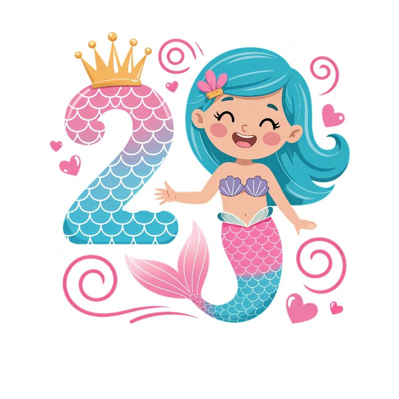 Sirène 2e anniversaire 2 ans
