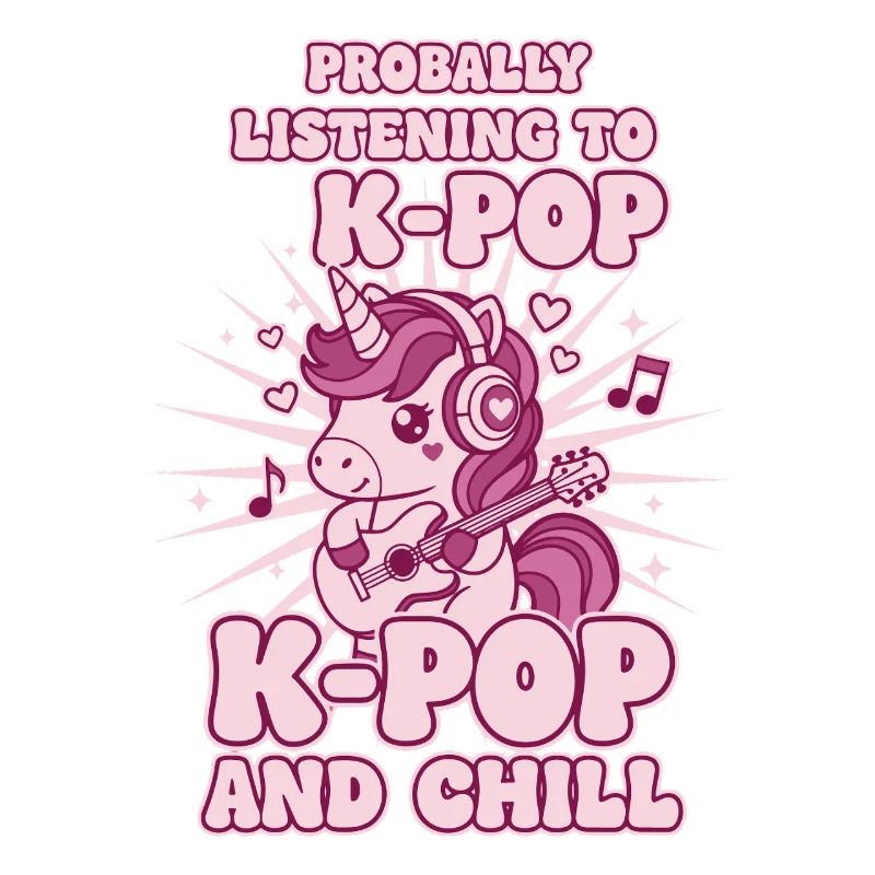 Probablement en train d’écouter du K-Pop et du Chill Unicorn