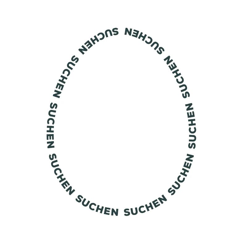 Happy Easter - Easter Egg Search - Typography