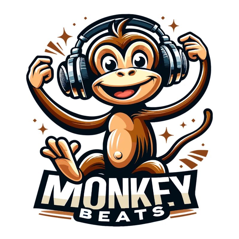 Monkey Beats Kopfhörer DJ