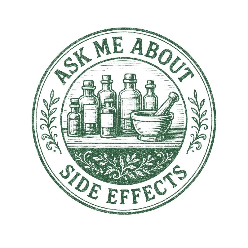 Ask me about side effects | Pharmacist Humor