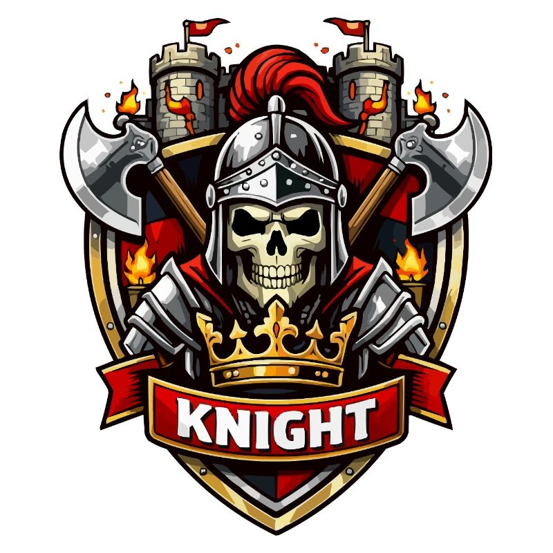 Crusader Skull Emblem