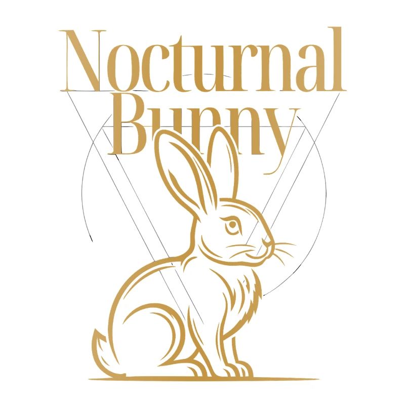 Conception du Lapin de Pâques nocturne du Lapin de Pâques nocturne
