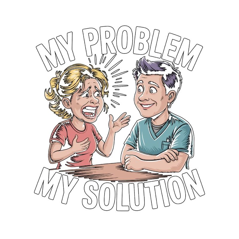 Pediatric OT My Problem My Solution Pictogram Dad