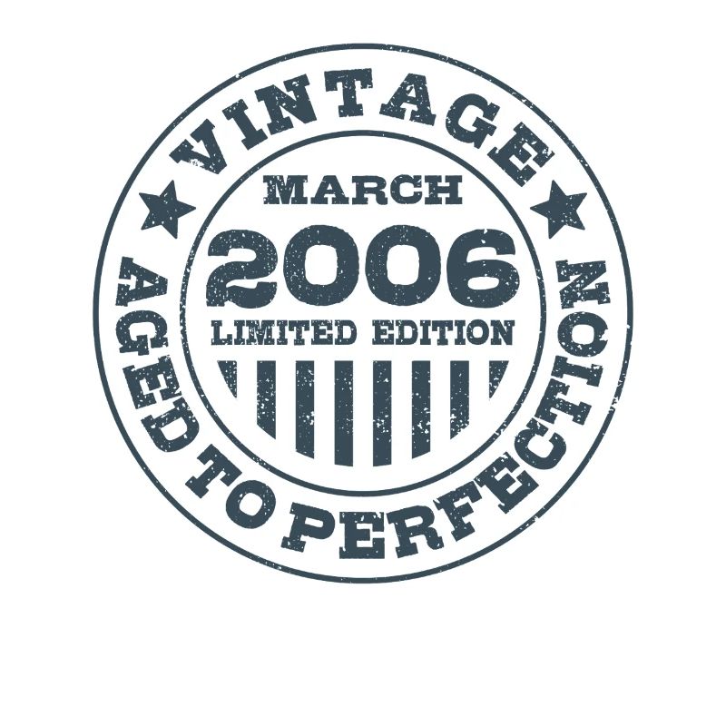 Vintage mars 2006 Édition limitée Circle