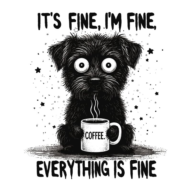 C’est bien dans l’humour de chien de café fin