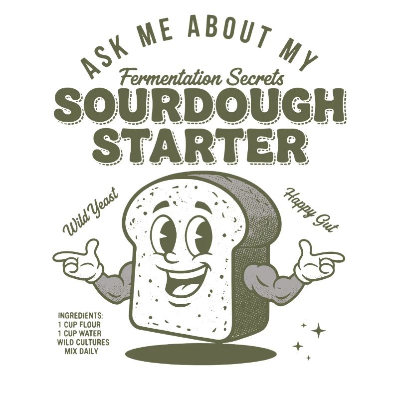 Sourdough Starter Bread Baking Baker Sourdough