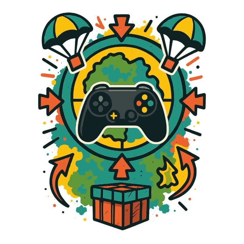 Airdrop Controller Target Circle Gamer