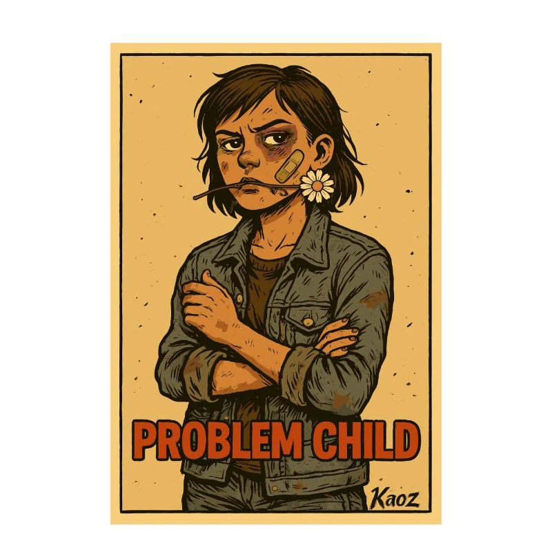 Affiche Problem Child Daisy Rebel