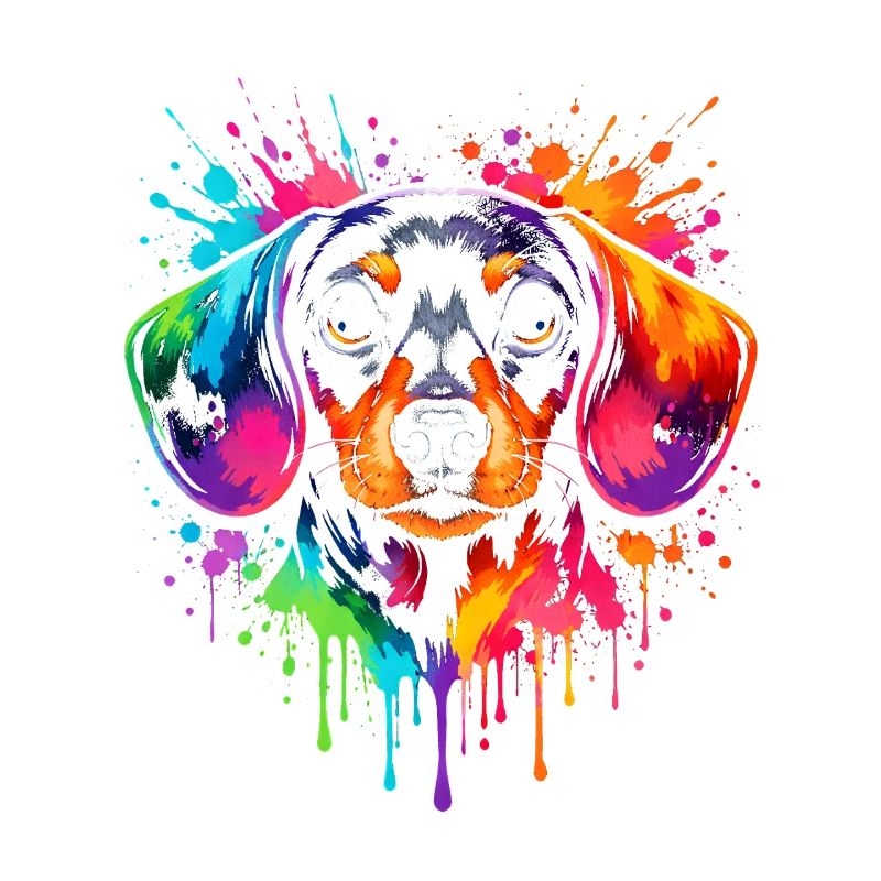 Teckel teckel | Chien Pop Art
