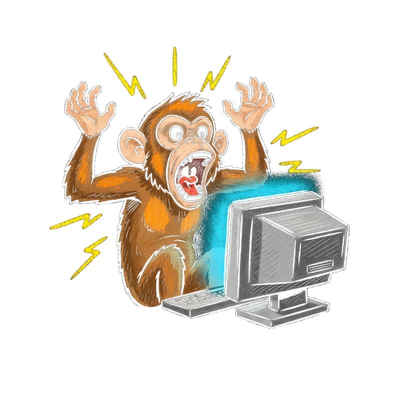 Épidémie d’ordinateur singe