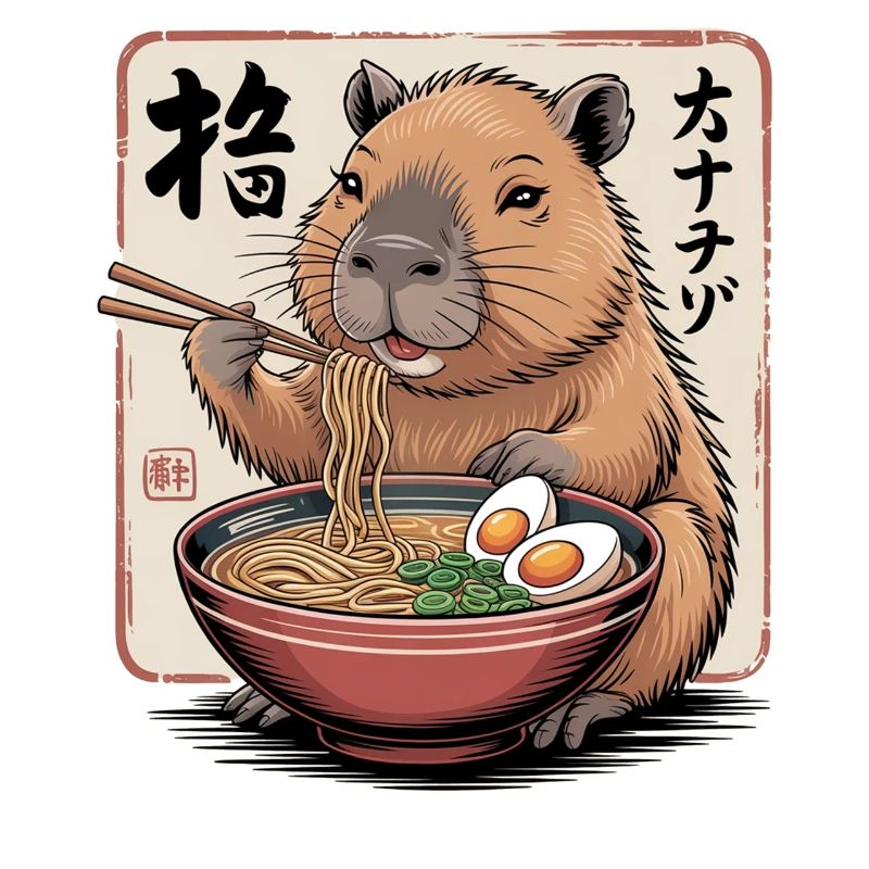 Ramen Capybara Feast