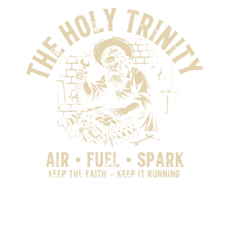 Holy Trinity Engine Tee Air Fuel Spark
