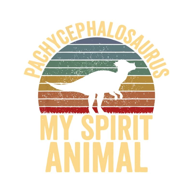 Dicker Geist: Dinosaurier-Tee