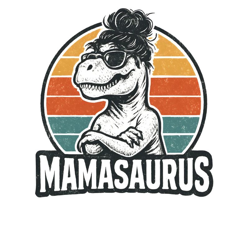 Mamasaurus Mama Mutter Geschenkidee Humor Lustig