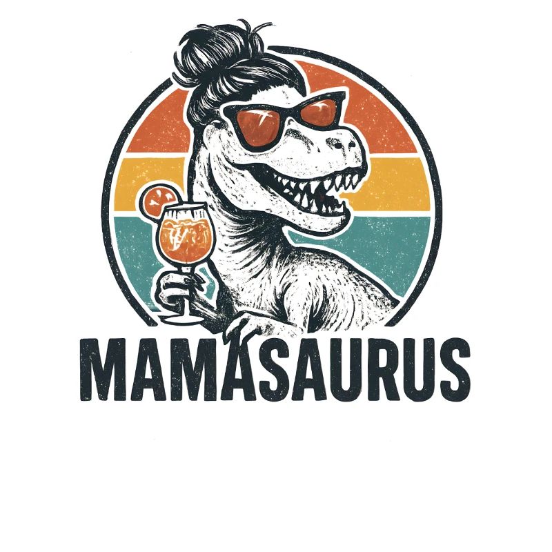 Mamasaurus Mama Mutter Geschenkidee Humor Lustig