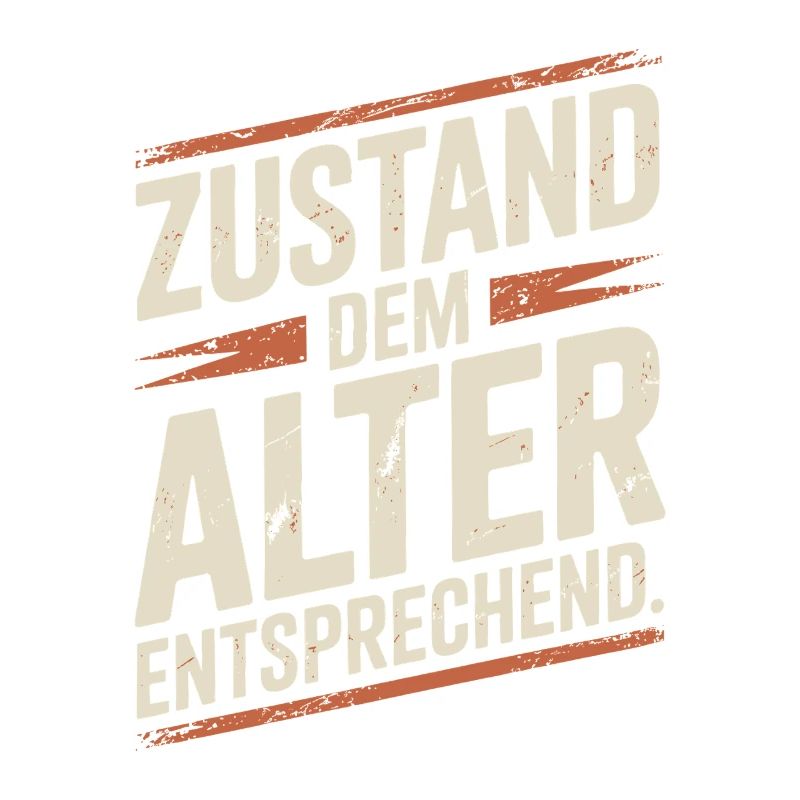 Zustand Dem Alter Entsprechend Oldtimer Geburtstag