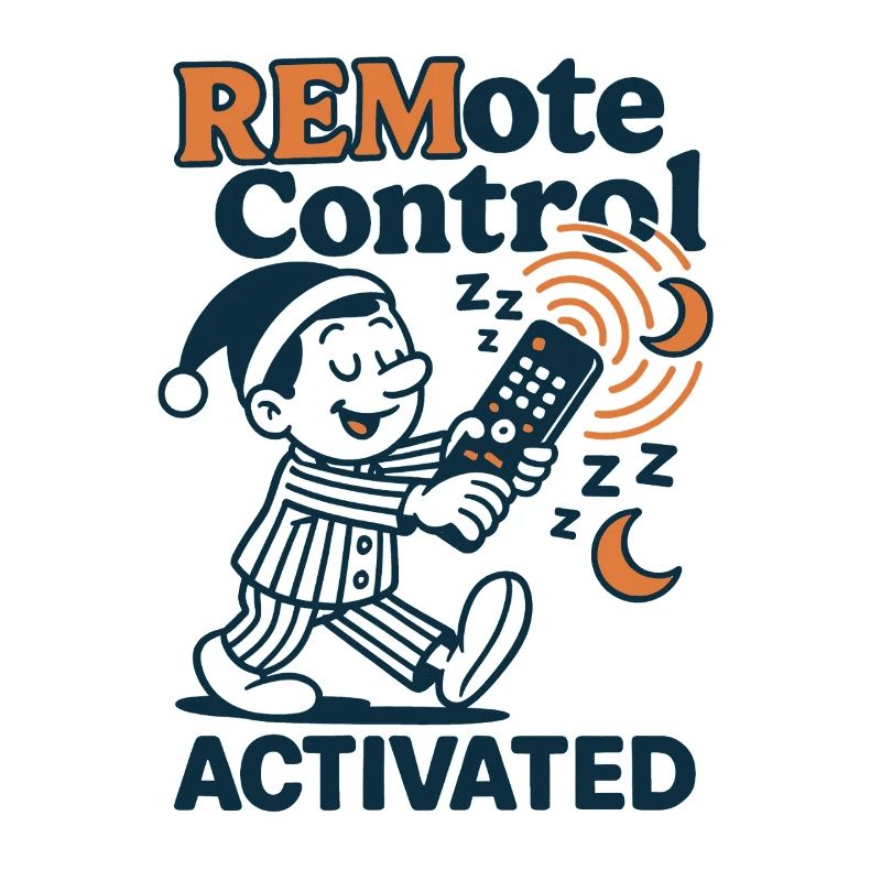 Sleep Remote Control | Sleepwalking Humor