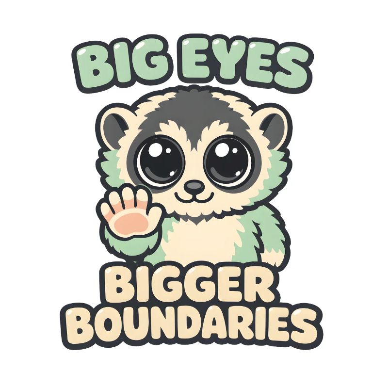 Big Eyes | Plum lori with borders