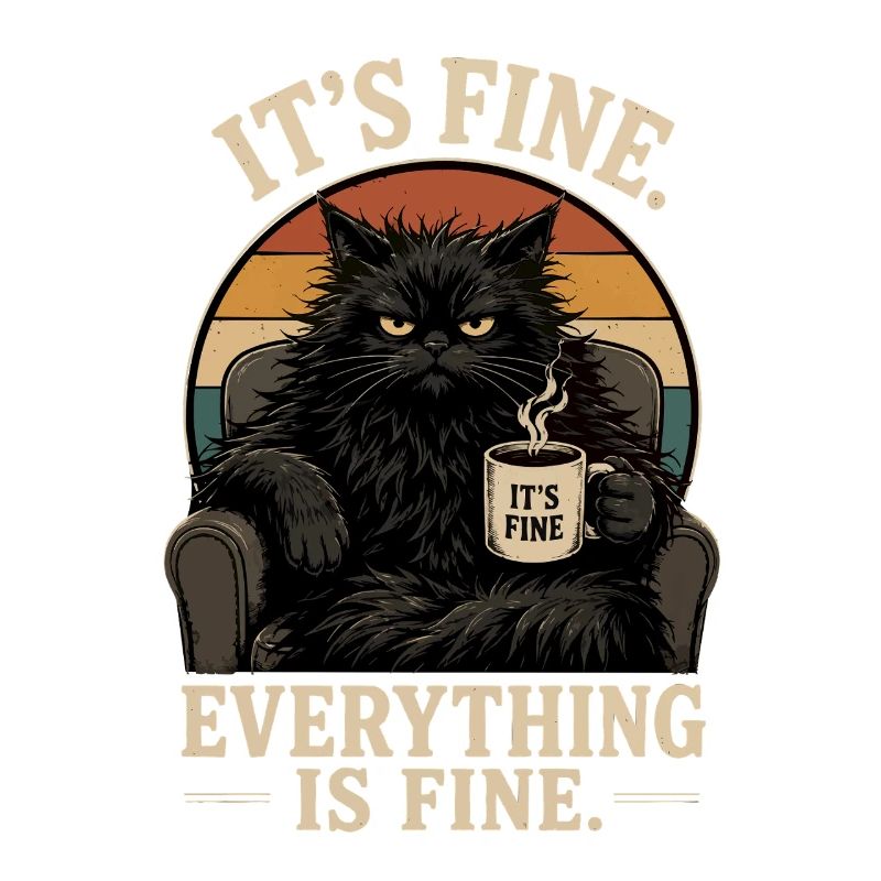 Everything is fine: hangover coffee