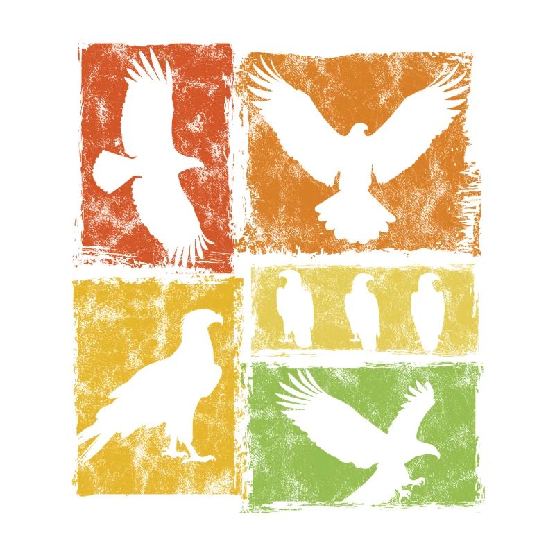 Eagle Retro Graphic
