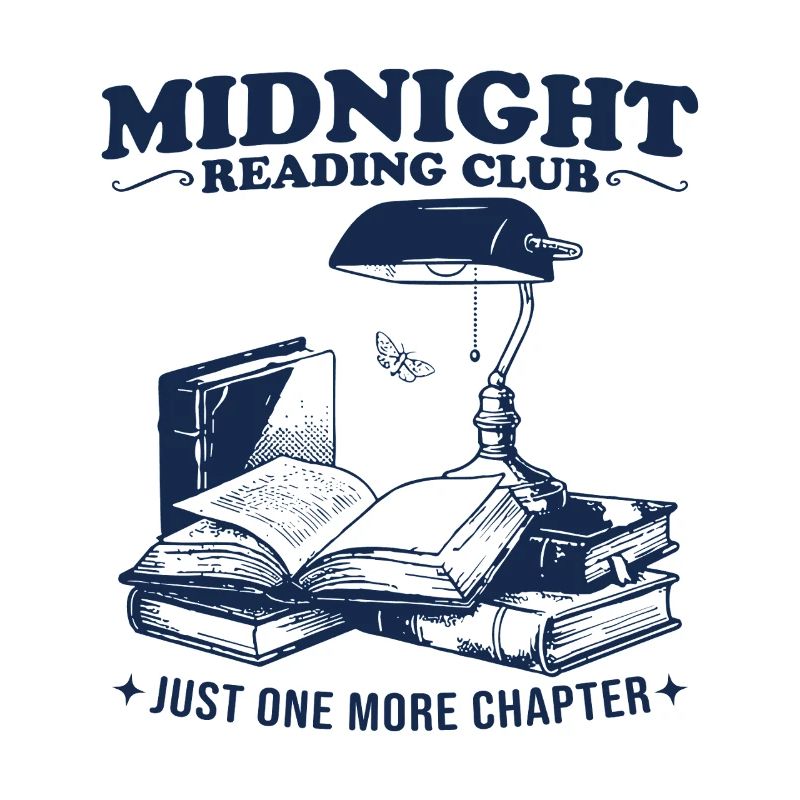 Lecture rétro de minuit avec lampe de lecture