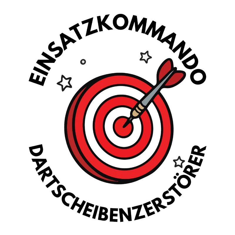 Einsatzkommando Dartscheibenzerstörer Gruppenshirt