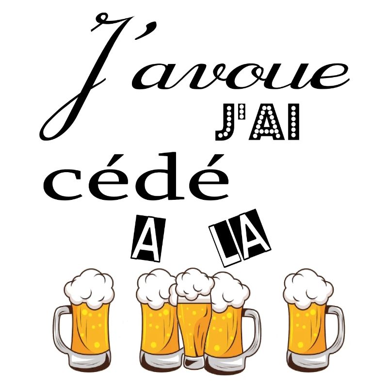 J''ai cédé à la pression
