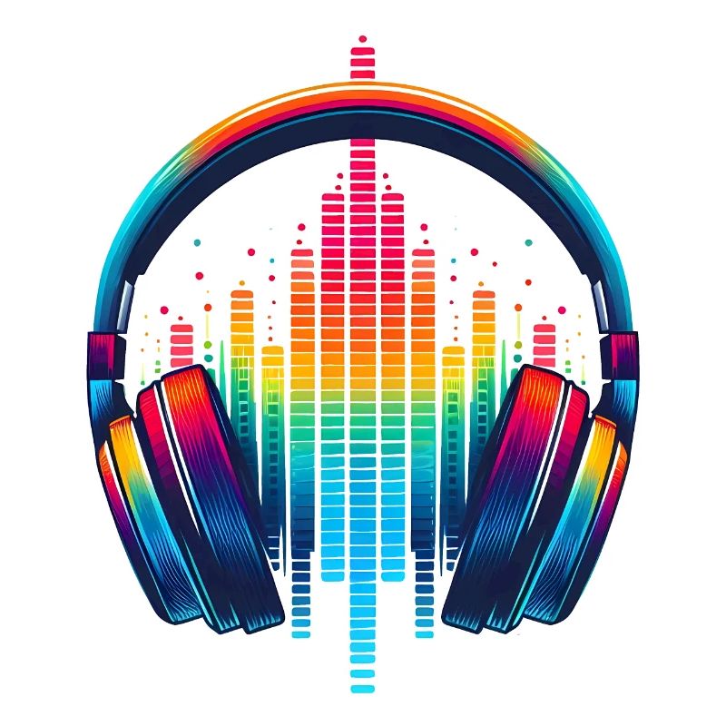 Lebendiger Klang Kopfhörer Regenbogen