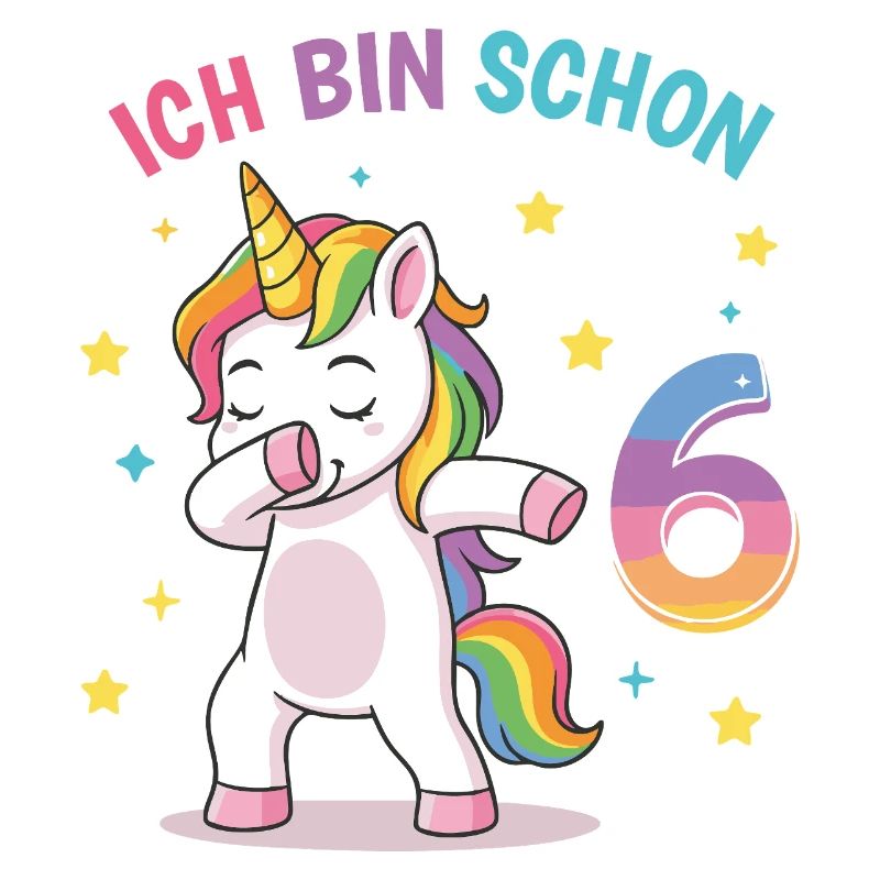 Kindergeburtstag 6, Tanzendes Lustiges Einhorn