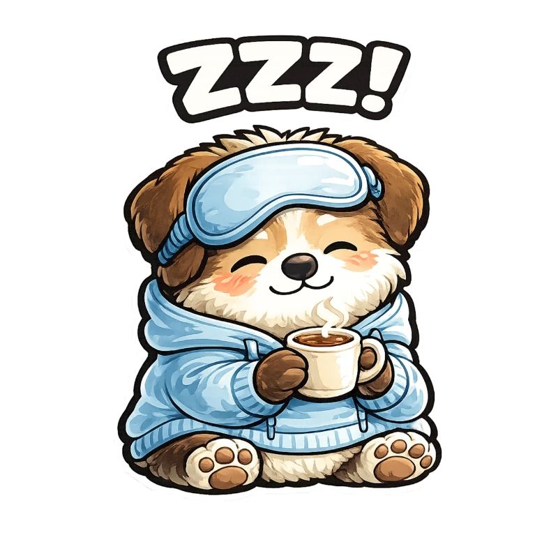 Pfotenschläfer im Pyjama